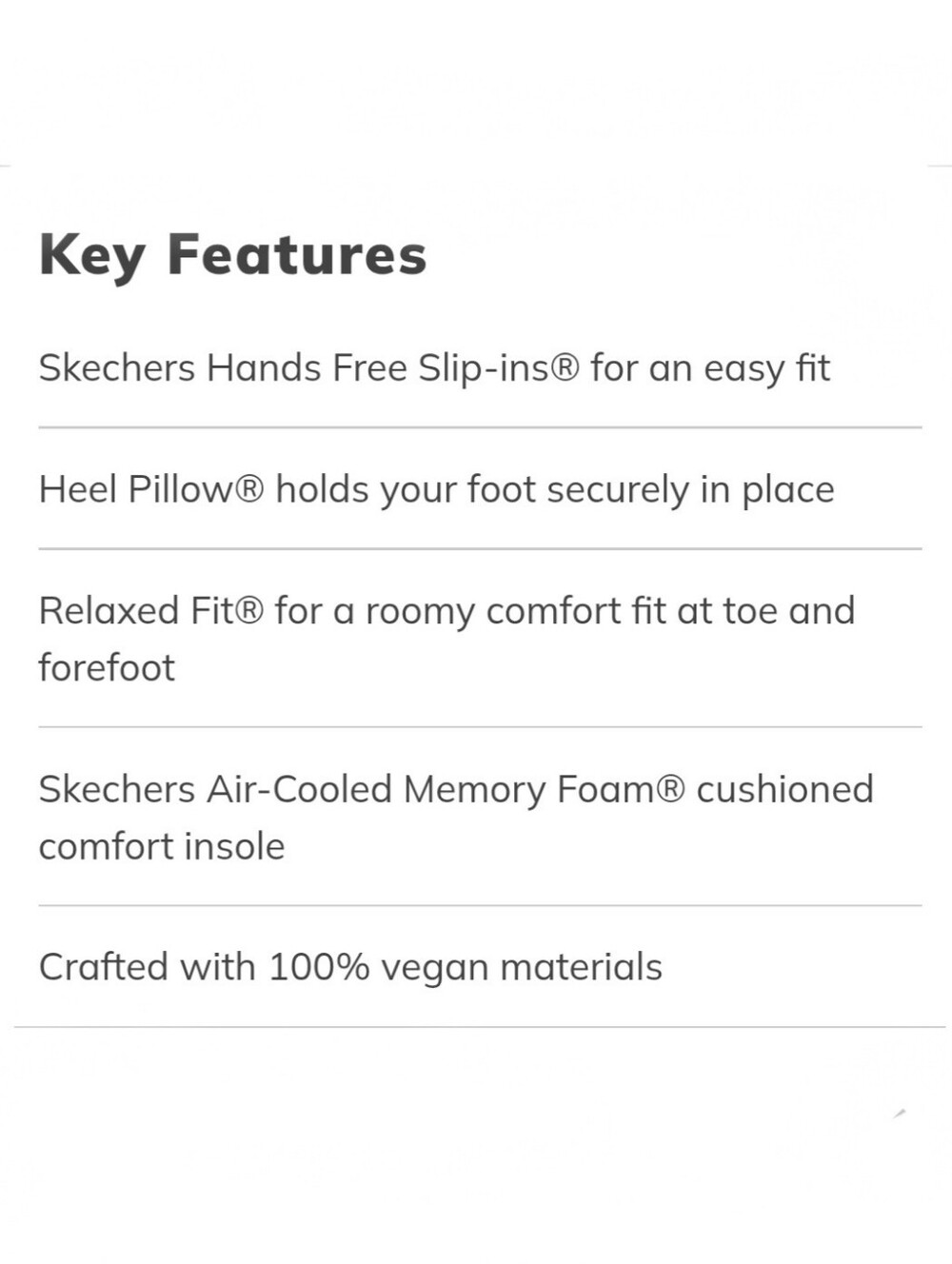 NWT Skechers Hands Free Swift Fit Memory Foam Black Slip-on Shoes Size 8.5 - Picture 15 of 16